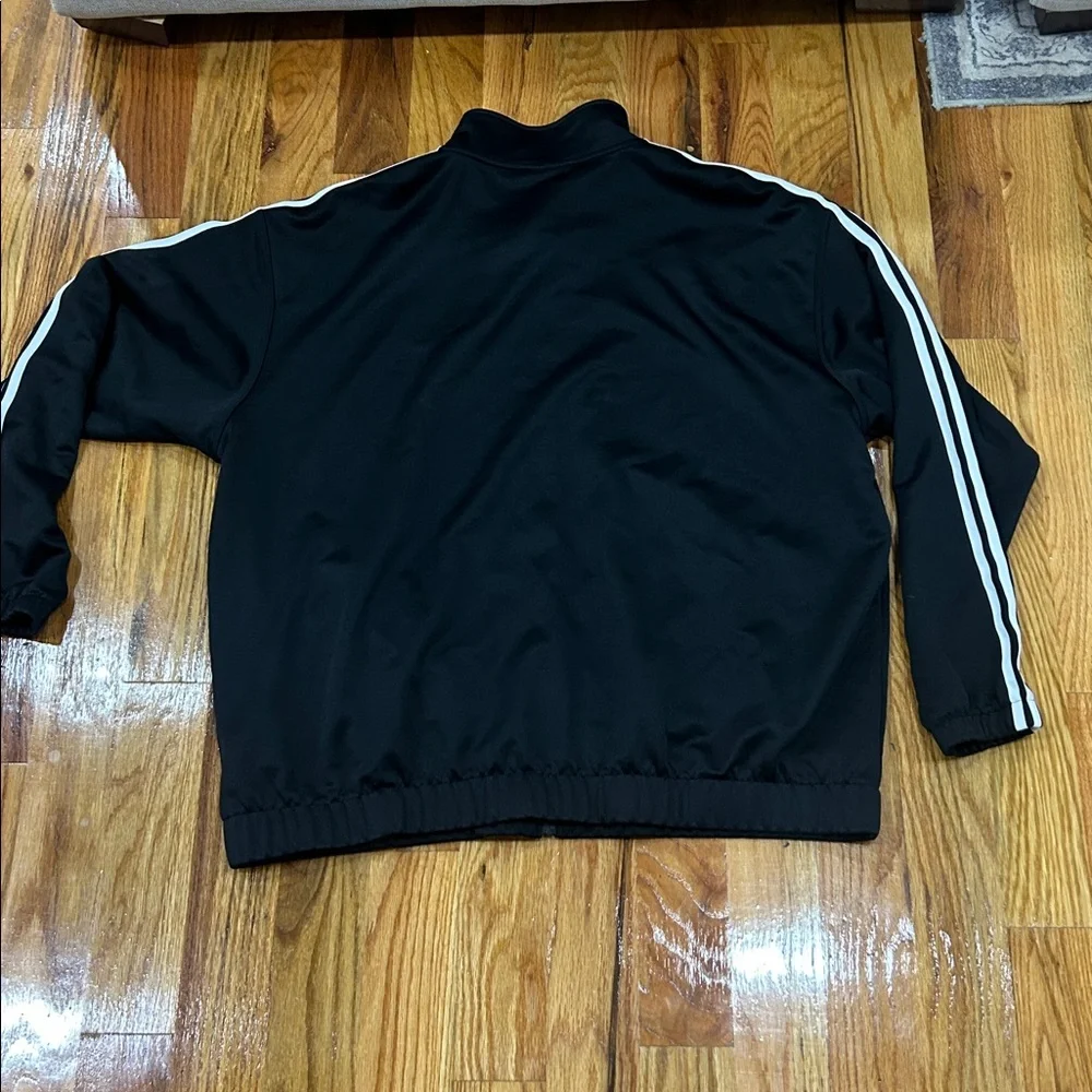 Adidas Black Jacket with White Accents - Picture 4 of 4